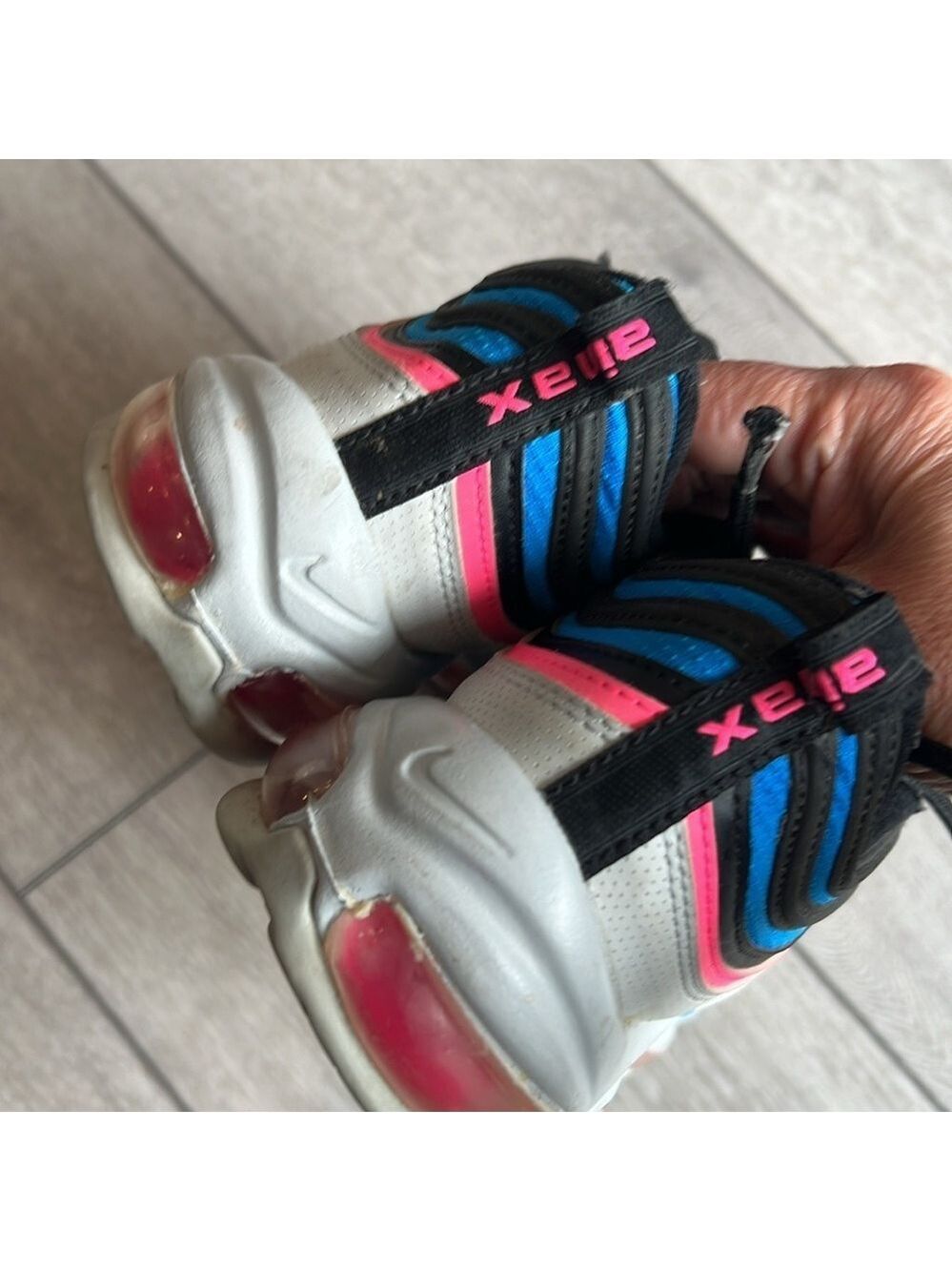 Nike air max 97 Multicolor pink blast Athletic Sneakers 6y women’s 7.5 - Picture 8 of 13